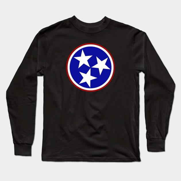 Tennessee State Flag Traditional Long Sleeve T-Shirt by ilrokery